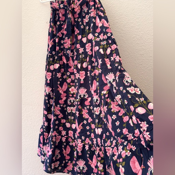 Beyond by Vera Gia Skirt in Veranda Navy - Picture 3 of 6